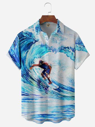 Abstract Summer: The Perfect Hawaiian Shirt for Your Vacation Style