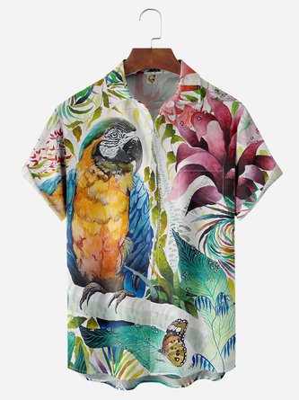 Abstract Summer Vacation Hawaiian Shirt