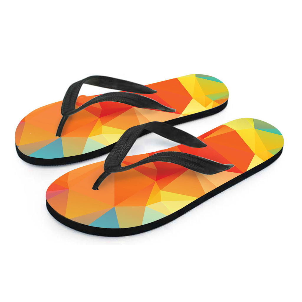 Abstract Polygonal Geometric Hawaiian Flip Flops for the Perfect Island Outfit - 2