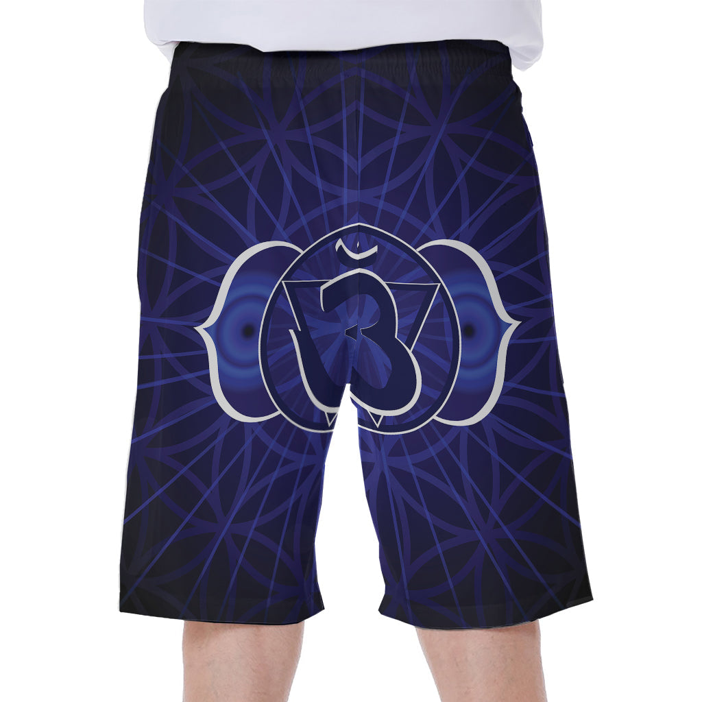 Ajna Chakra Tropical Bliss: Men&#39;s Hawaiian Beach Shorts - 2