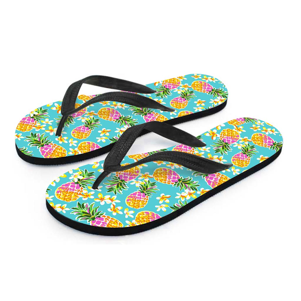 Aloha Summer: Pineapple Pattern Hawaiian Flip Flops to Complete Your Outfit - 2