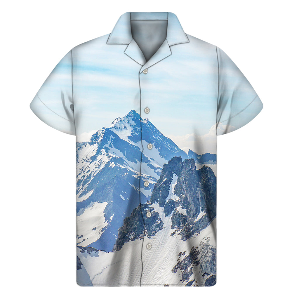 Alps Mountain Hawaiian Vibes Men&#39;s Short Sleeve Shirt - 1