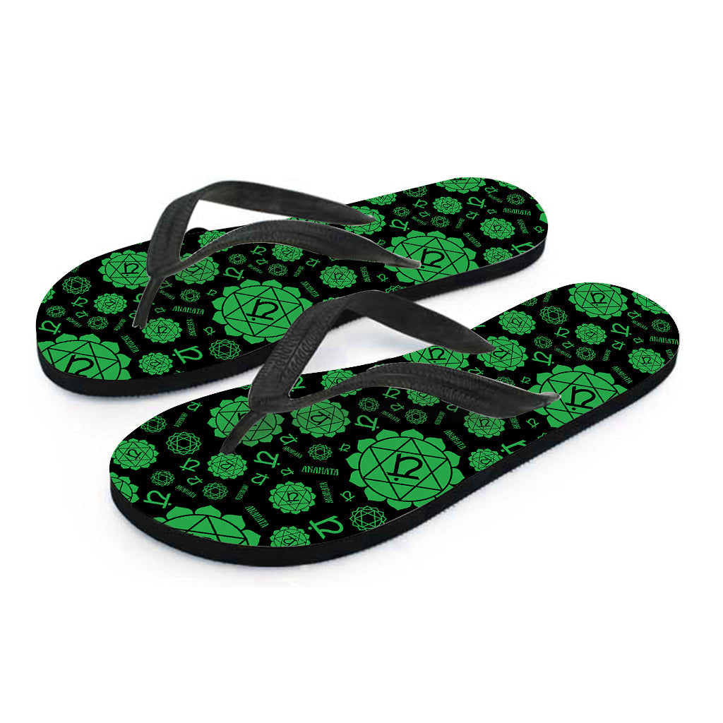 Anahata Chakra Hawaiian Outfit: Stylish Flip Flops for Island Vibes - 2