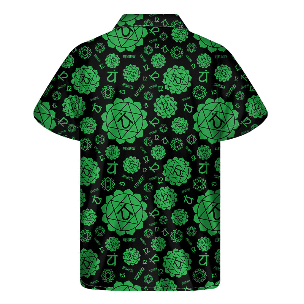 Anahata Chakra Hawaiian Men&#39;s Short Sleeve Shirt - 2