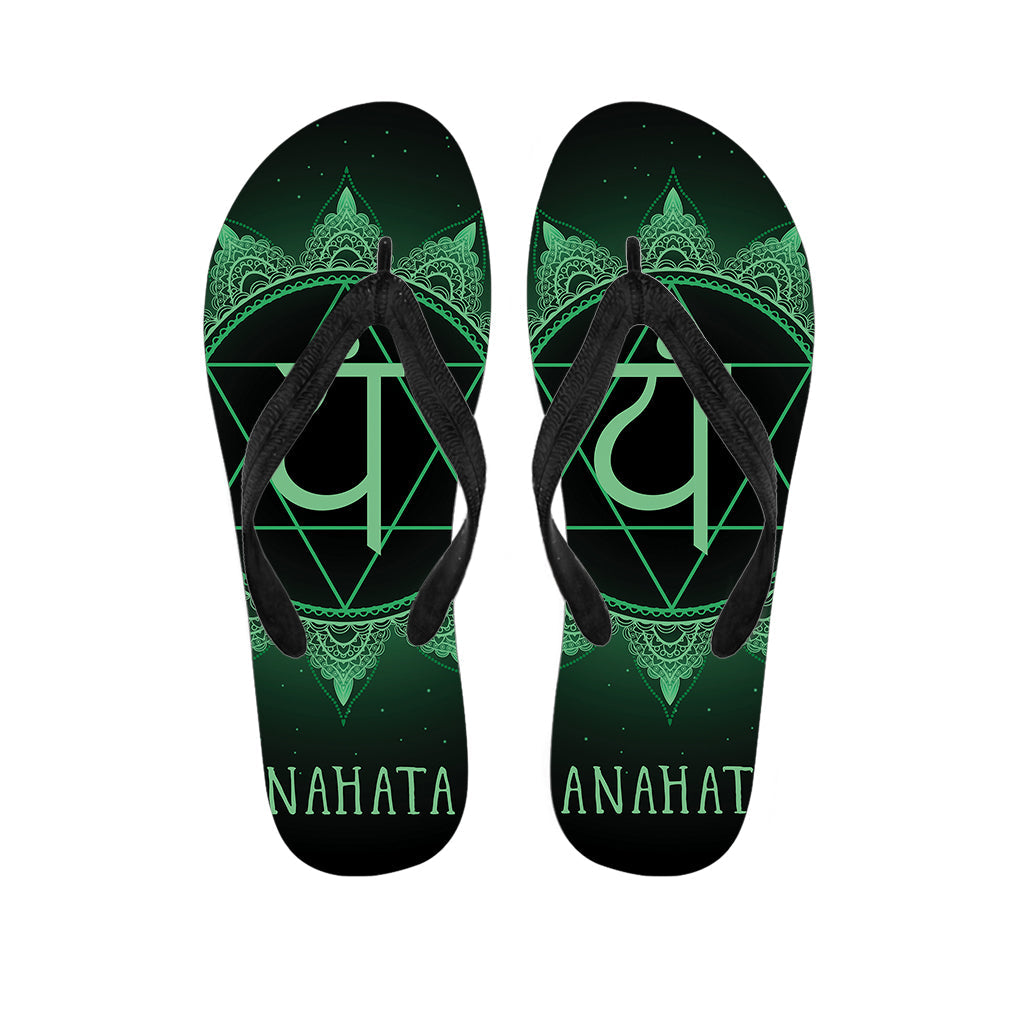 Anahata Chakra Hawaiian Outfit: Complete Your Look with Stylish Flip Flops - 1