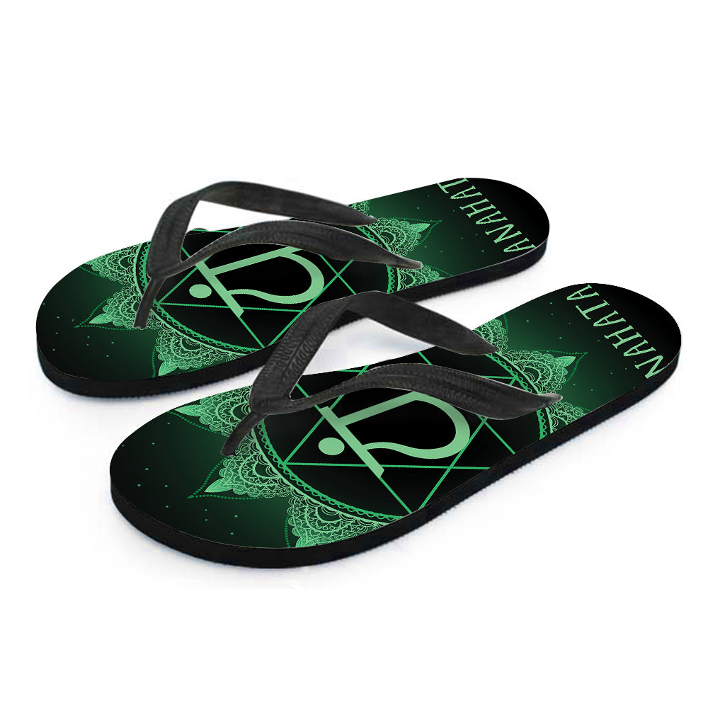 Anahata Chakra Hawaiian Outfit: Complete Your Look with Stylish Flip Flops - 2