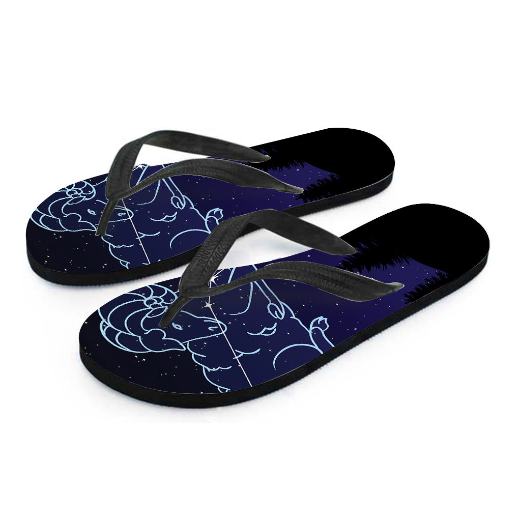 Aries Constellation Hawaiian Style Flip Flops &amp; Outfit - 2