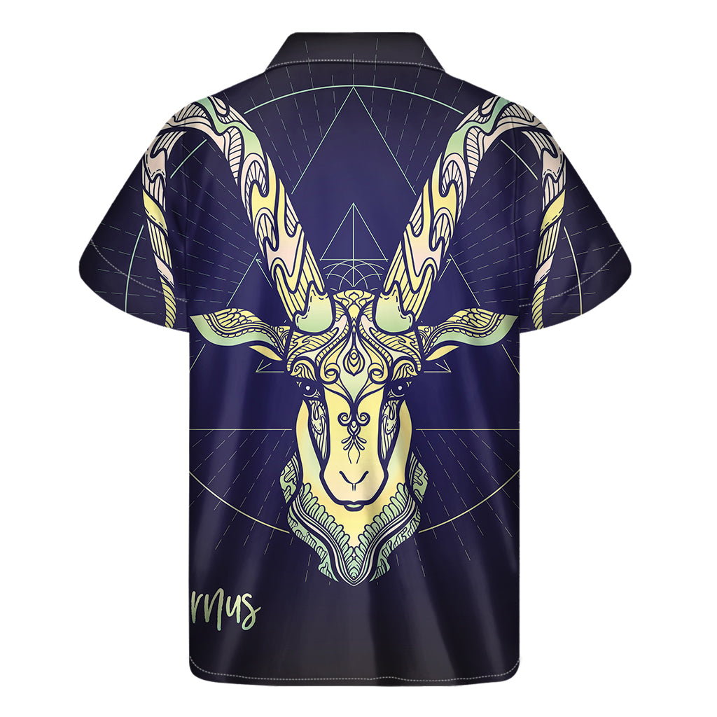 Capricorn Vibes: Hawaiian Short Sleeve Shirt - 1