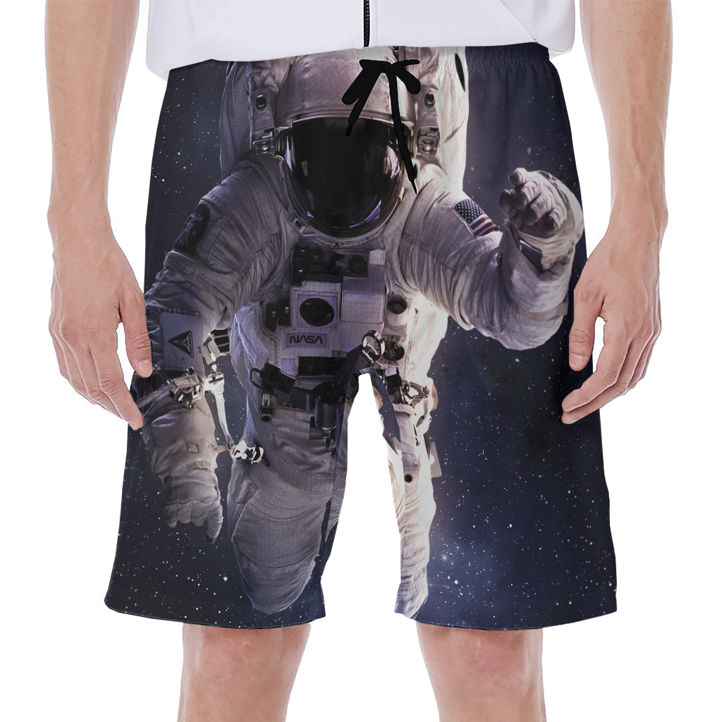 Astronaut Adventure Hawaiian Men's Beach Shorts - 1