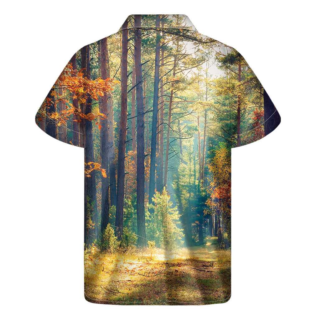 Autumn Paradise Hawaiian Short Sleeve Shirt - 2