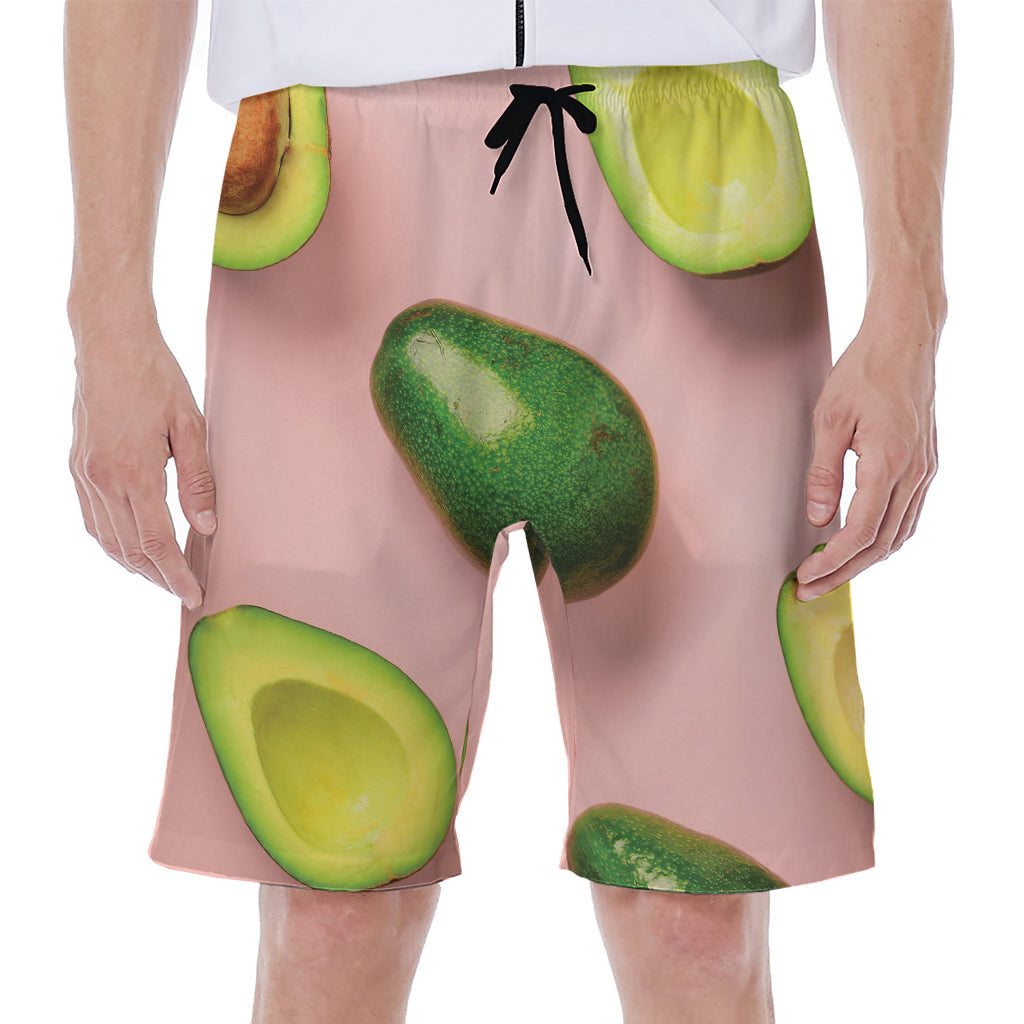 Avocado Paradise Men&#39;s Hawaiian Beach Shorts - 1