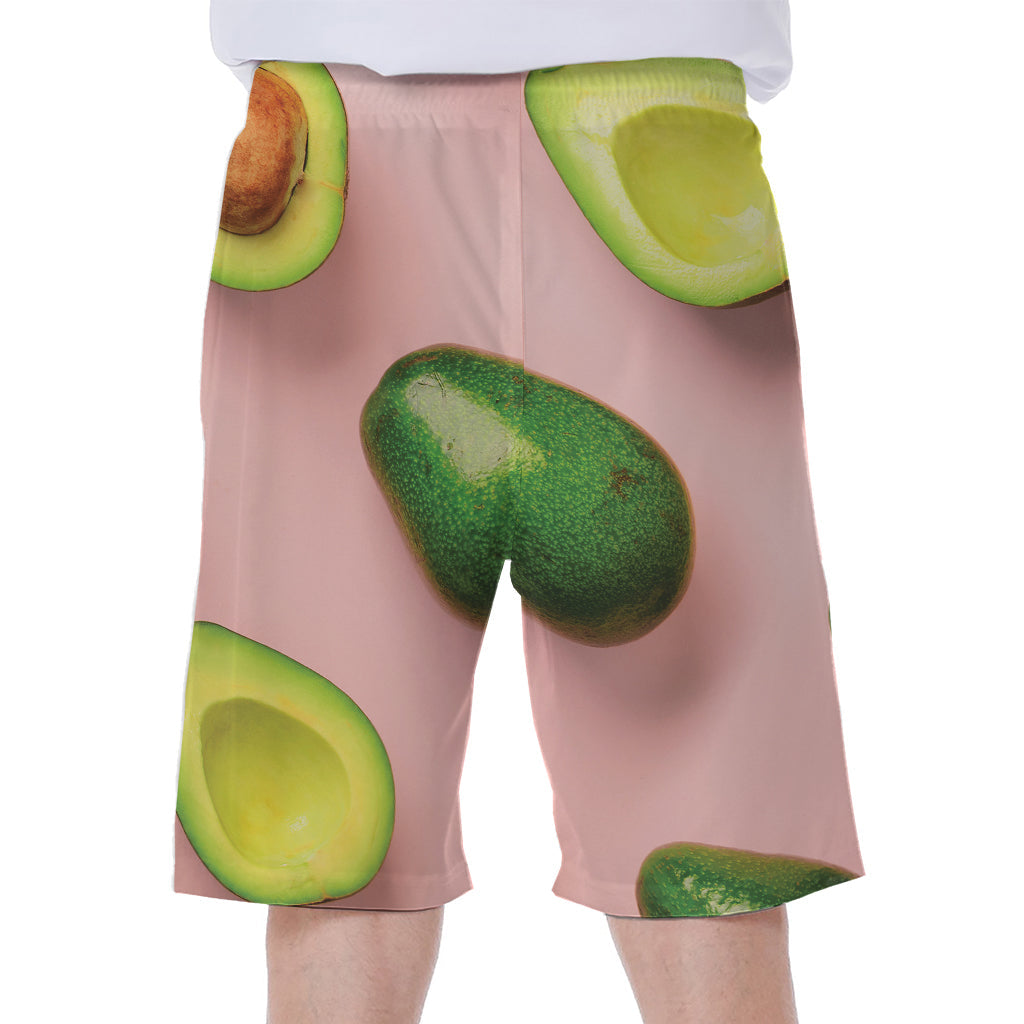 Avocado Paradise Men&#39;s Hawaiian Beach Shorts - 2