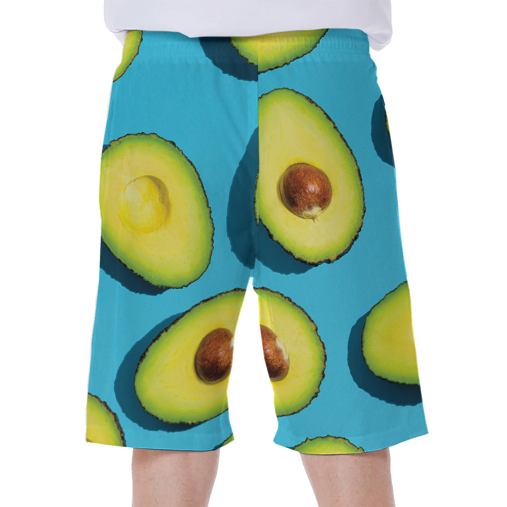 Avocado Vibes: Hawaiian Men&#39;s Beach Shorts - 2