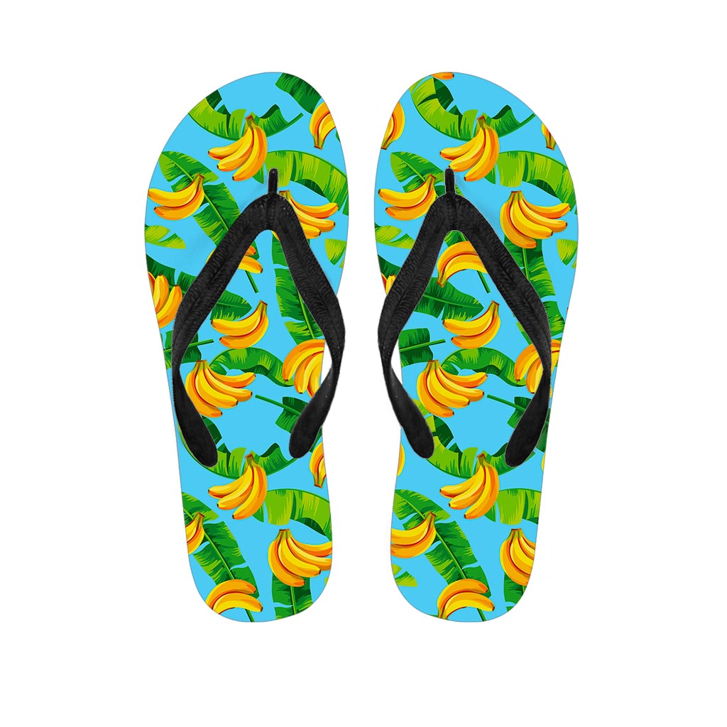 Banana Leaf Bliss: Hawaiian Outfit Essentials with Stylish Flip Flops - 1