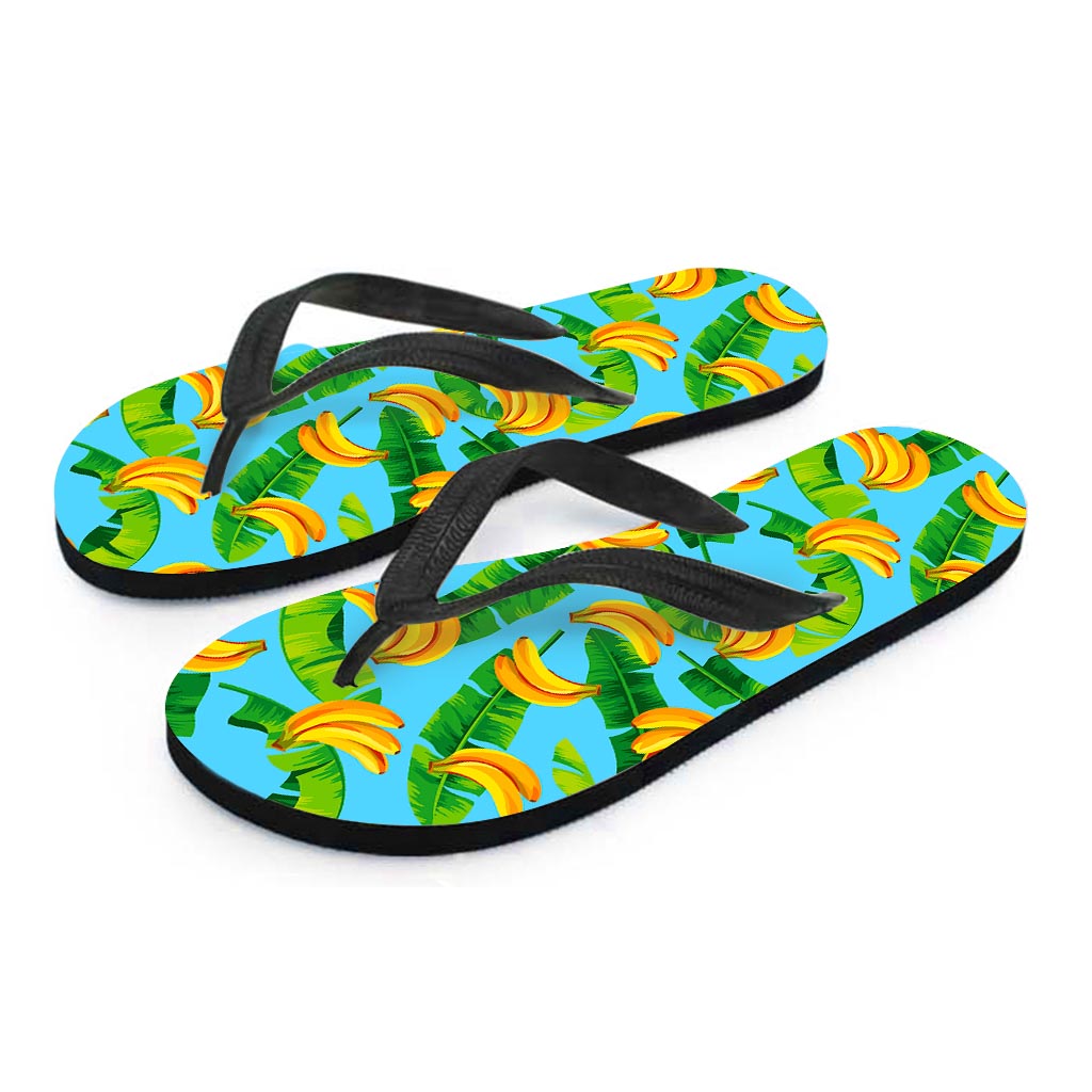 Banana Leaf Bliss: Hawaiian Outfit Essentials with Stylish Flip Flops - 2