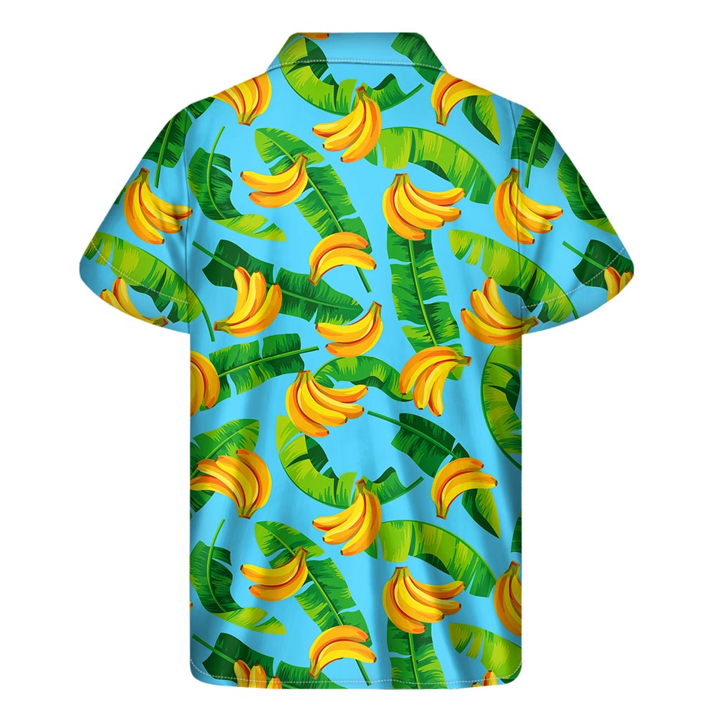 Banana Leaf Paradise: Hawaiian Short Sleeve Shirt - 2