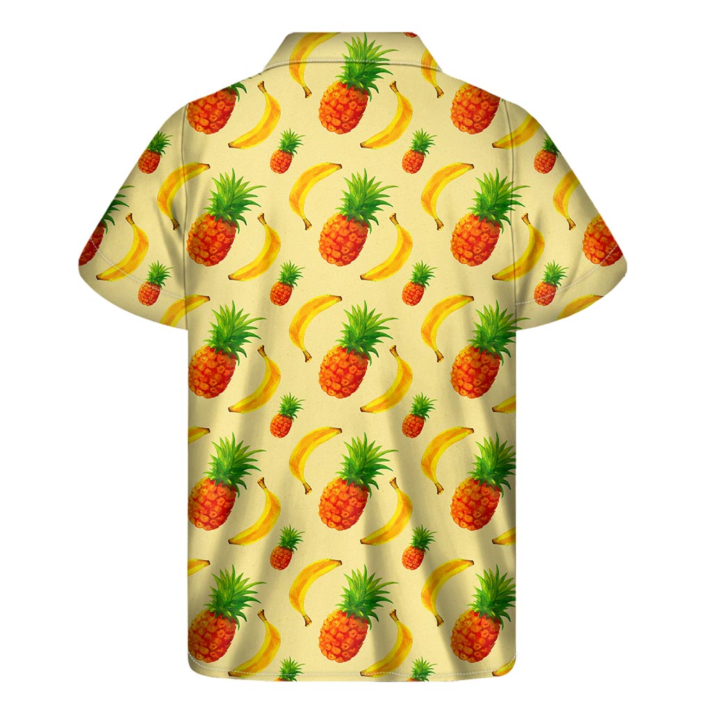 Banana Pineapple Hawaiian Delight Short Sleeve Shirt - 1