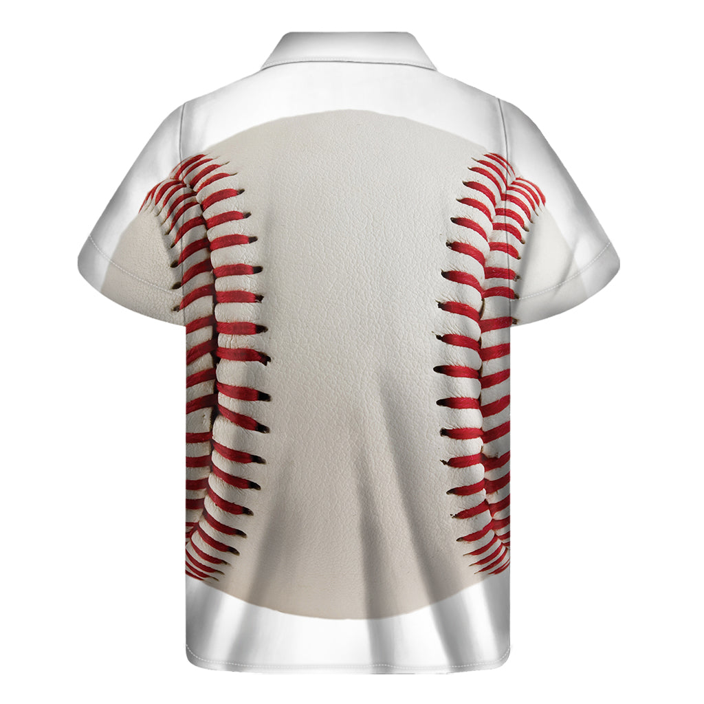 Island Vibes: Hawaiian Baseball Stitching Men&#39;s Short Sleeve Shirt - 2