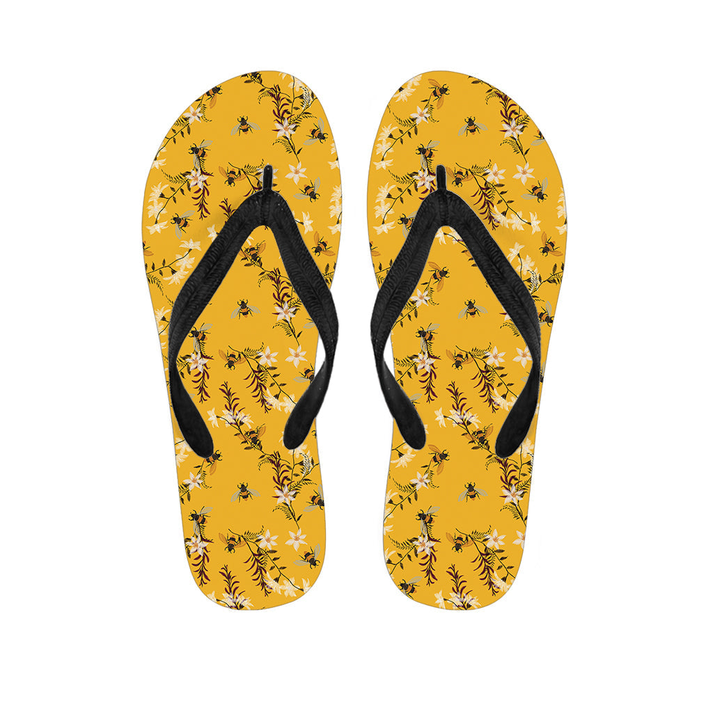 Bee-utiful Hawaiian Outfit: Buzzworthy Flip Flops to Match! - 1