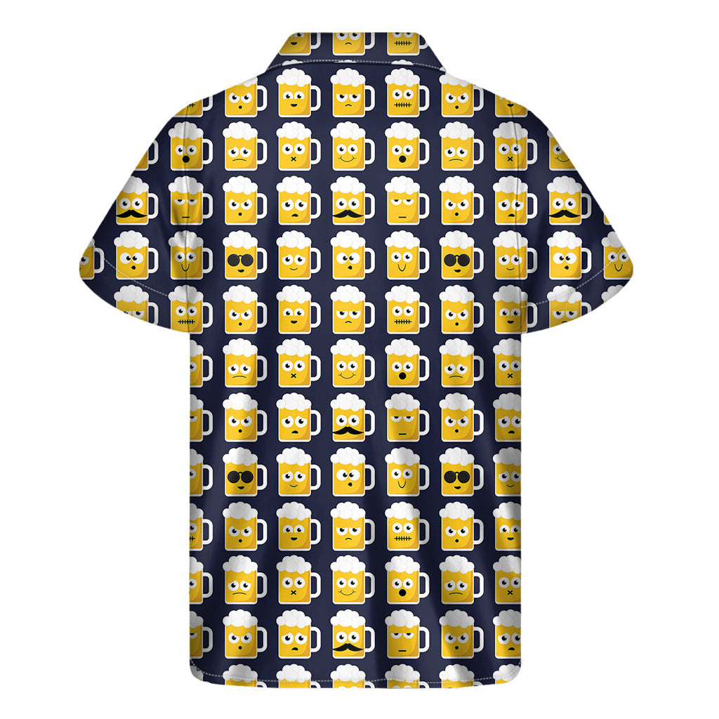 Beer Emoji Hawaiian Shirt: A Fun and Vibrant Addition to Your Island Wardrobe - 2