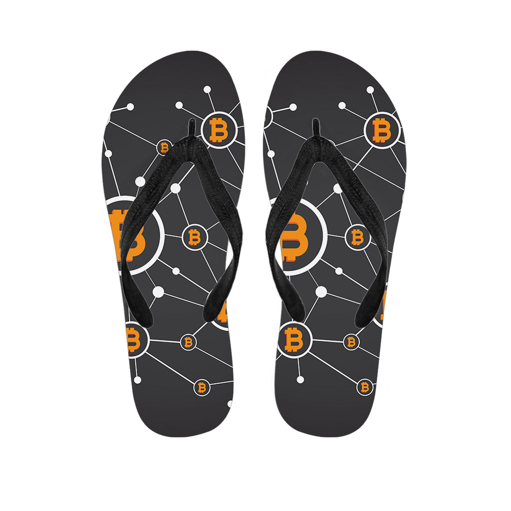 Bitcoin Connection Hawaiian Flip Flops: Embrace the Aloha Spirit in Style! - 1