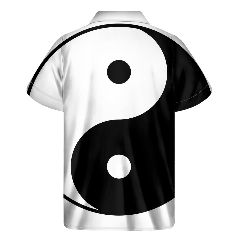 Hawaiian Yin Yang Vibes: Men&#39;s Short Sleeve Shirt - 2