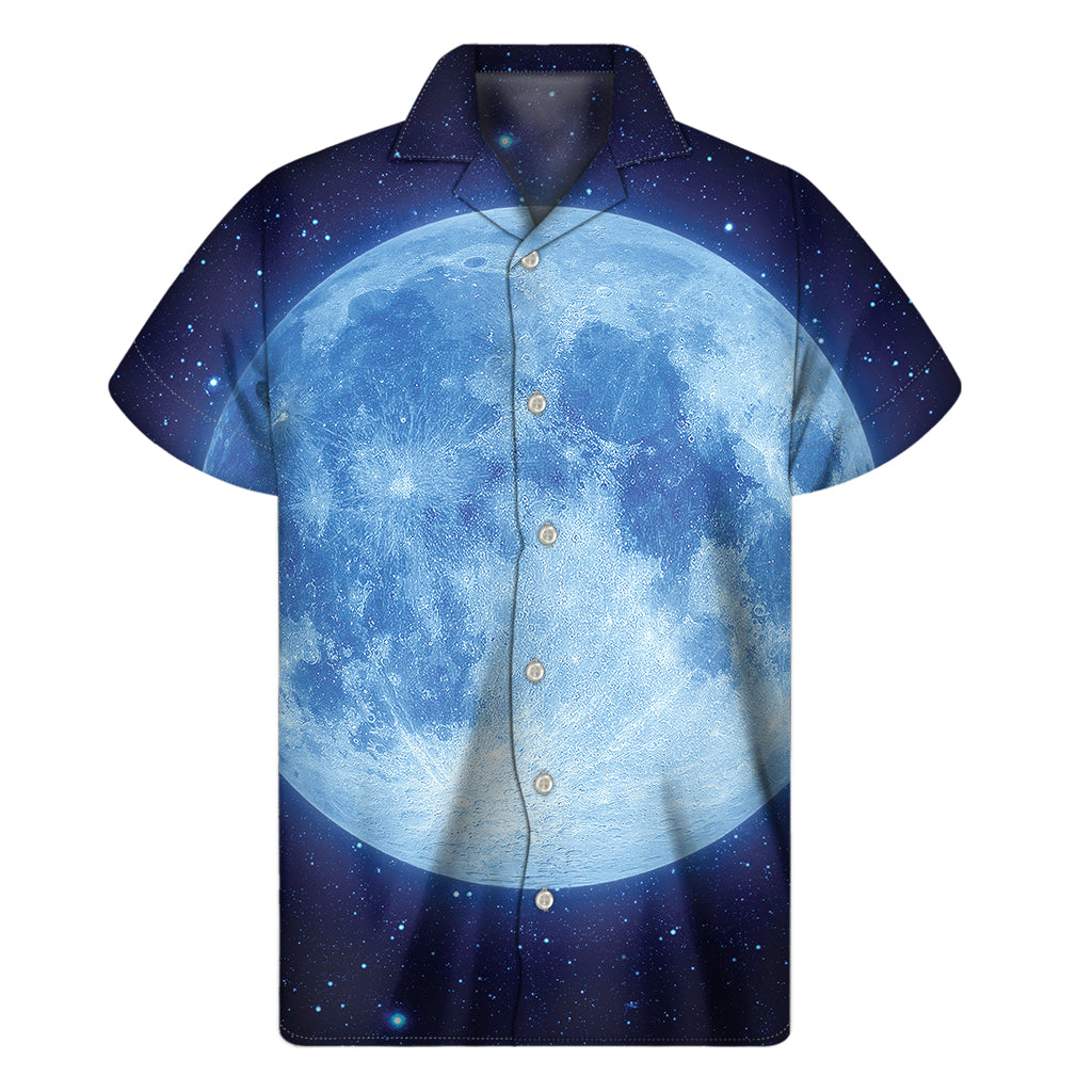 Blue Moon Hawaiian Vibes Men's Short Sleeve Shirt - 1