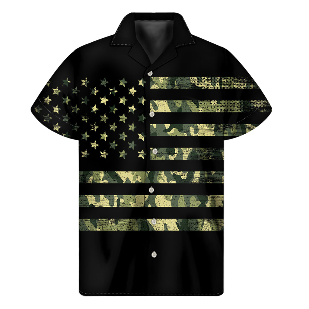 Custom Printed Hawaiian Short Sleeve Shirt - 1