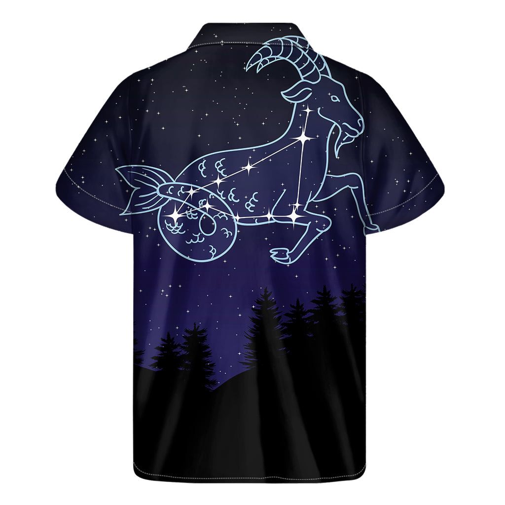 Capricorn Constellation Hawaiian Short Sleeve Shirt - 2