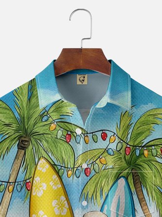 Beach Golden Retriever Hawaiian Shirt