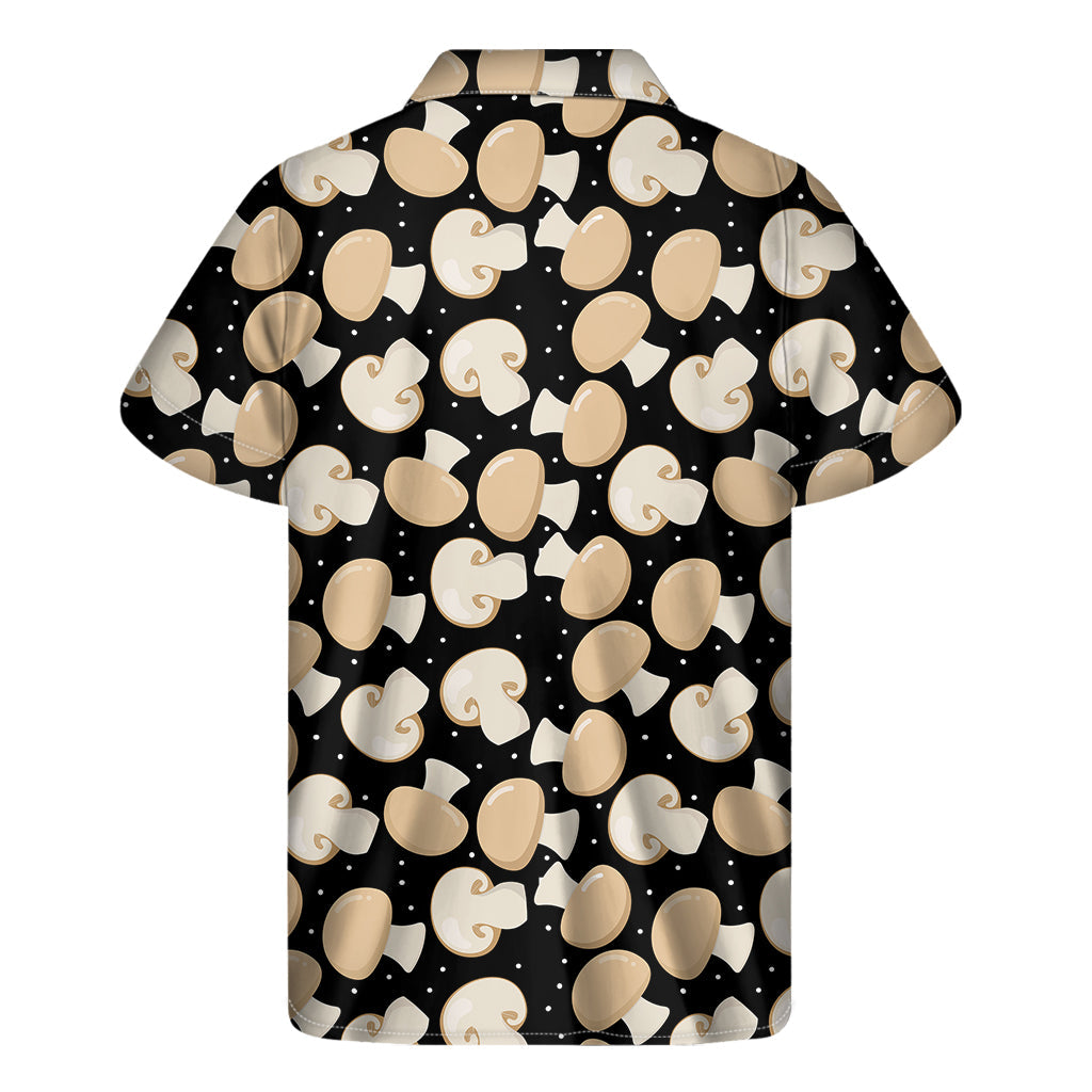 Aloha Champignon: Hawaiian Mushroom Pattern Short Sleeve Shirt - 2