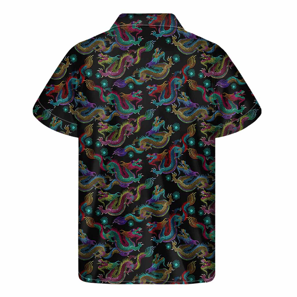 Dragon Spirit: Hawaiian Short Sleeve Shirt for Men - 2