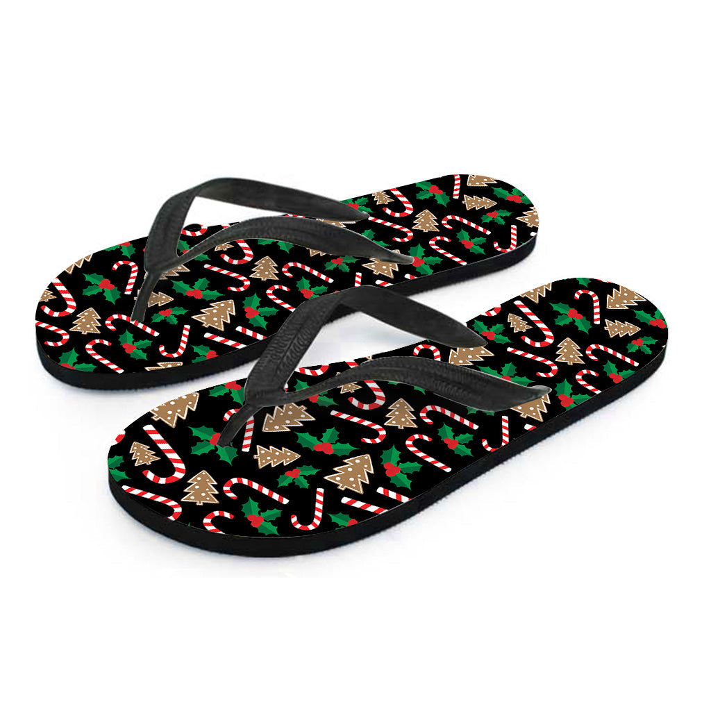 Beachy Treats Hawaiian Print Flip Flops - 2