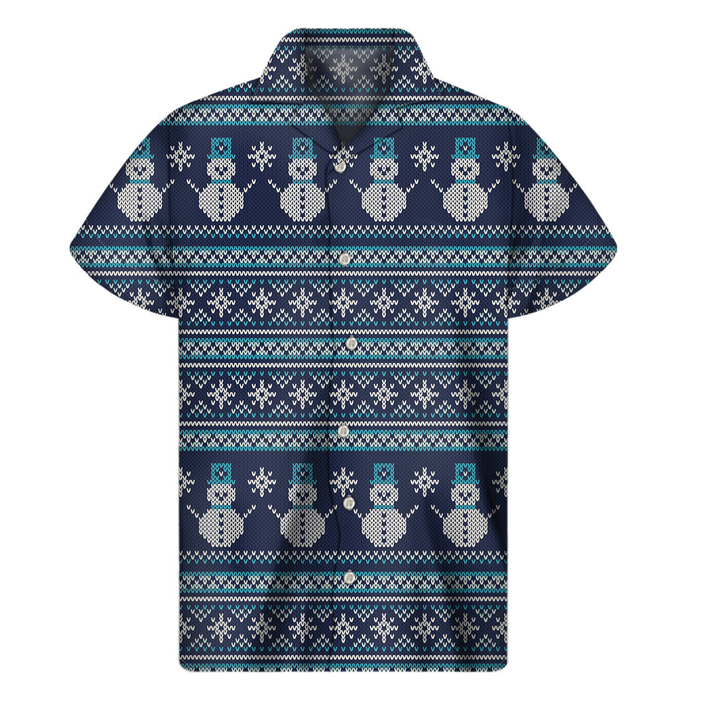 Hawaiian Snowman Aloha Shirt - 1