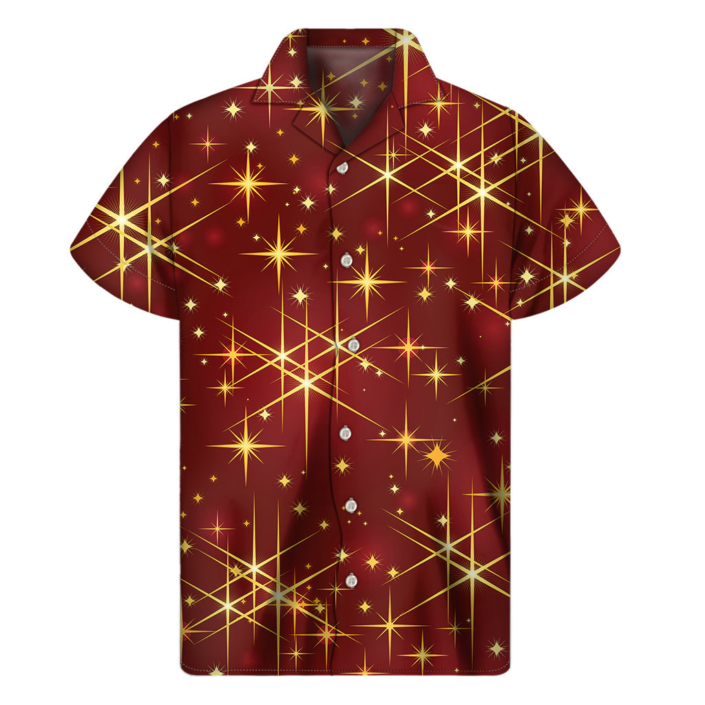 Christmas Sparkle Hawaiian Short Sleeve Shirt - 1