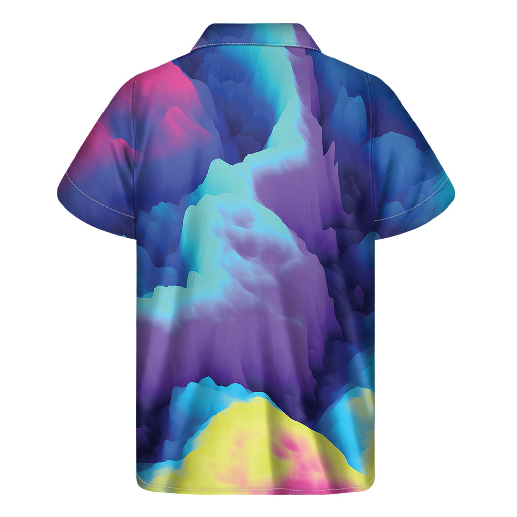 Cloudy Hawaiian Bliss Short Sleeve Shirt - 2