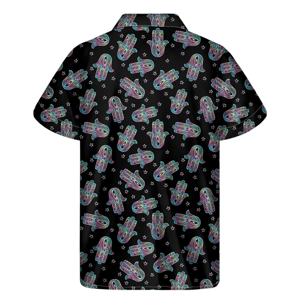 Lively Hamsa Hand Hawaiian Shirt for Men - 2