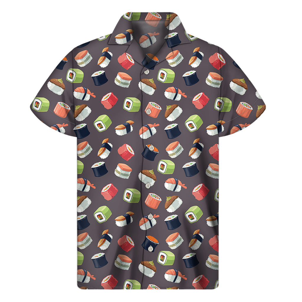 Tropical Sushi Delight Hawaiian Short Sleeve Shirt - 1