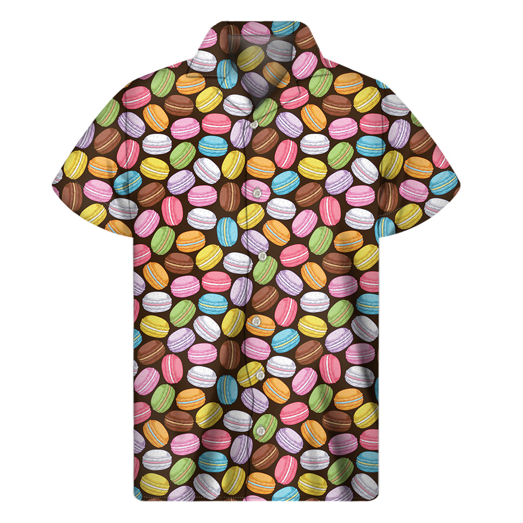 Tropical Macarons Hawaiian Short Sleeve Shirt - 1