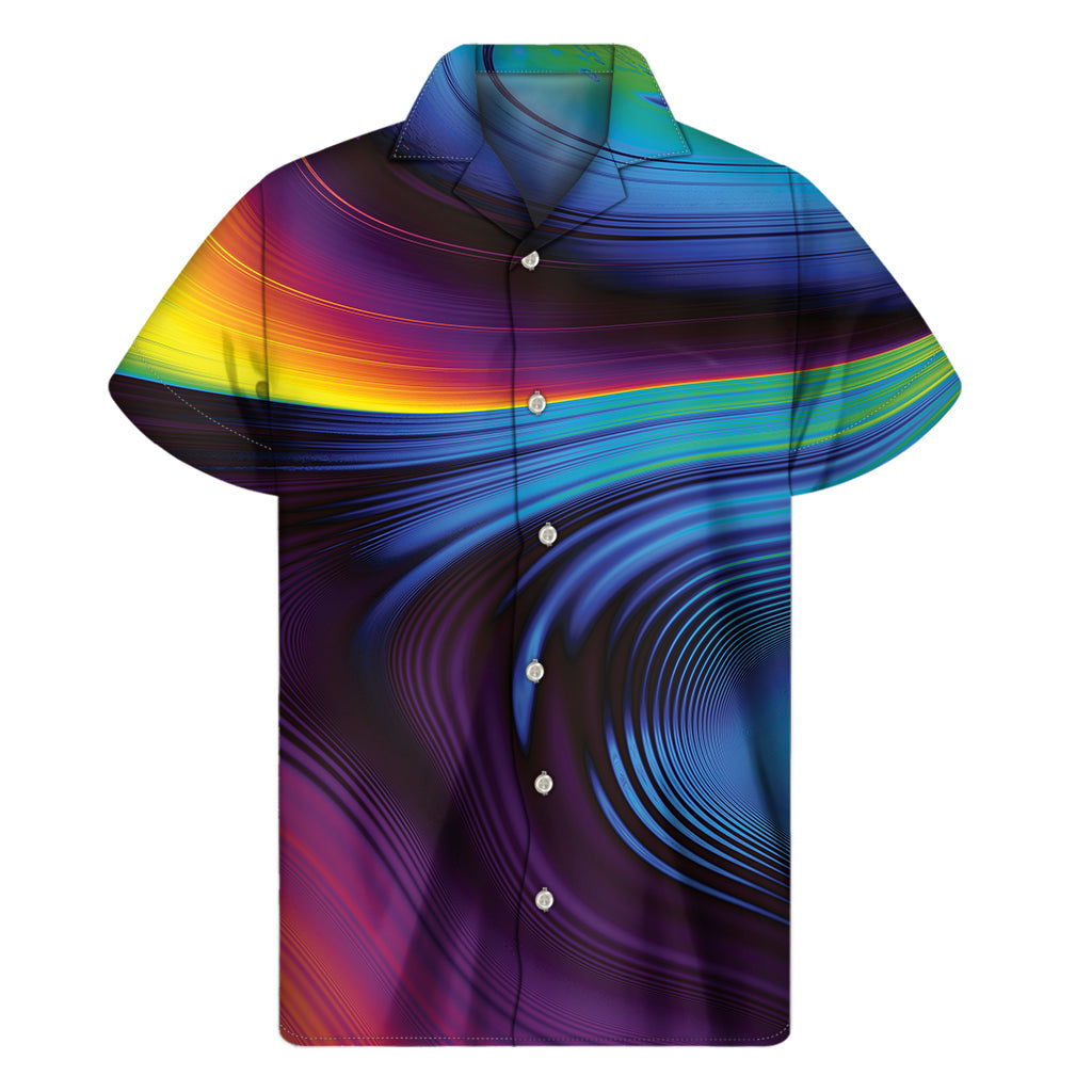 Colorful Hawaiian Vibes Short Sleeve Shirt - 1