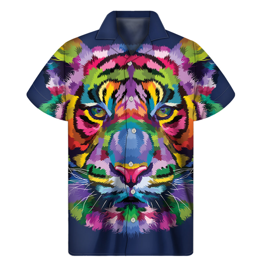 The Wild Hawaiian Tiger Print Short Sleeve Shirt - 1