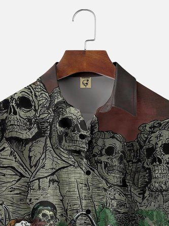 Bearded Skull Cycling Hawaiian Shirt: Stay Dry in Style!