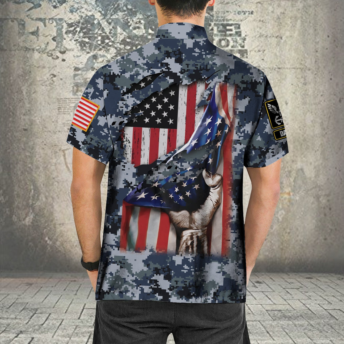 Army Men Hawaiian Shirt - Army American Theme