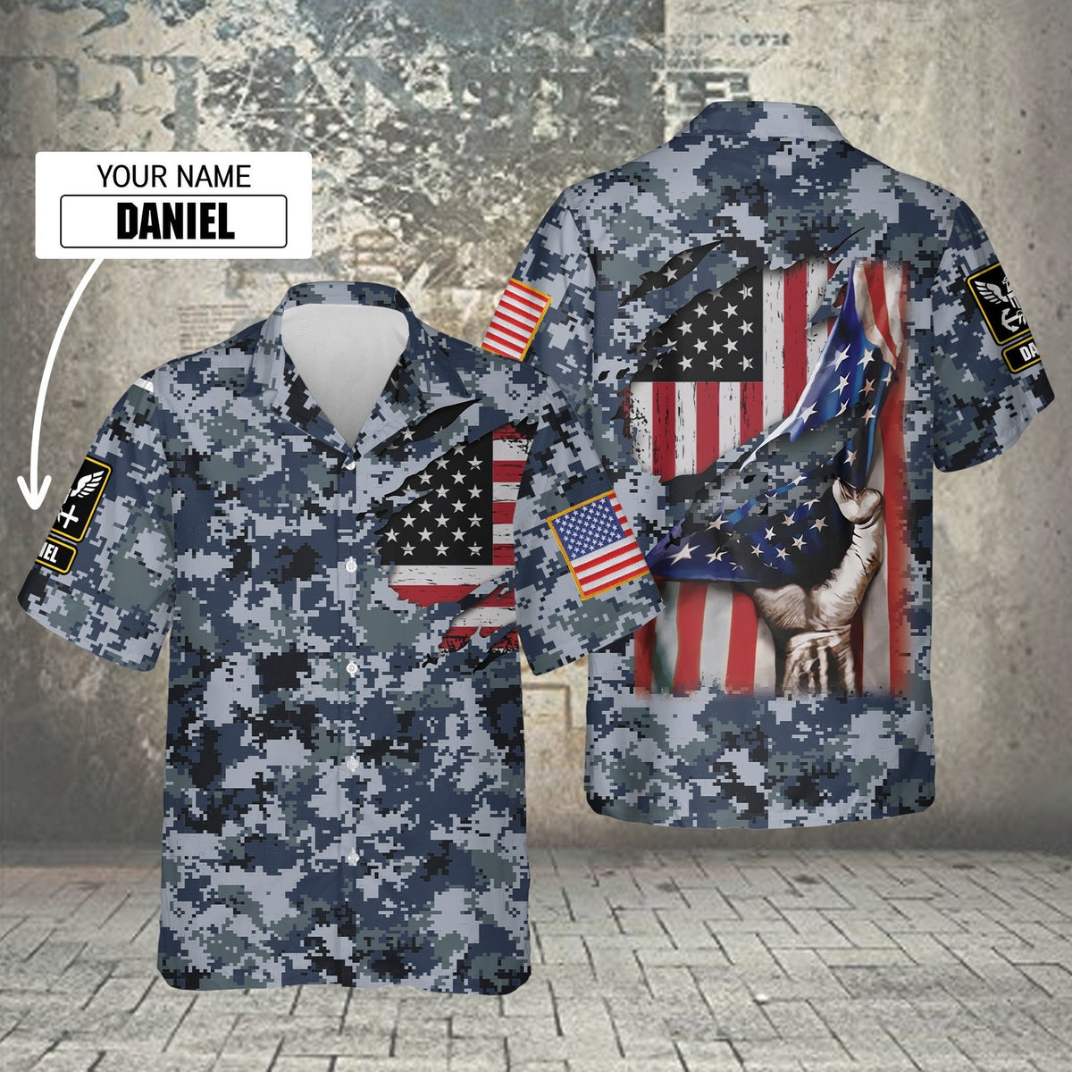 Army Men Hawaiian Shirt - Army American Theme