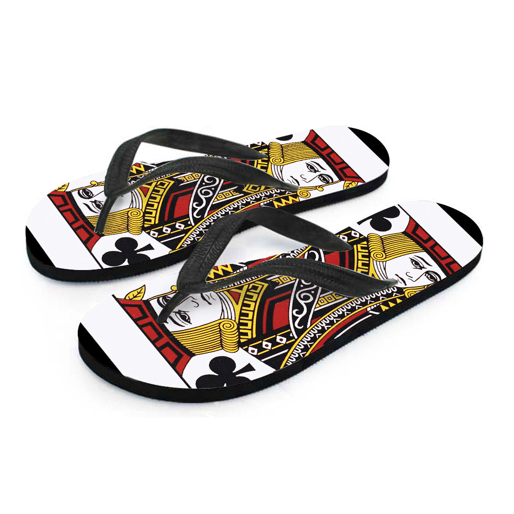 Aloha Style: Jack of Clubs Hawaiian Flip Flops - 2