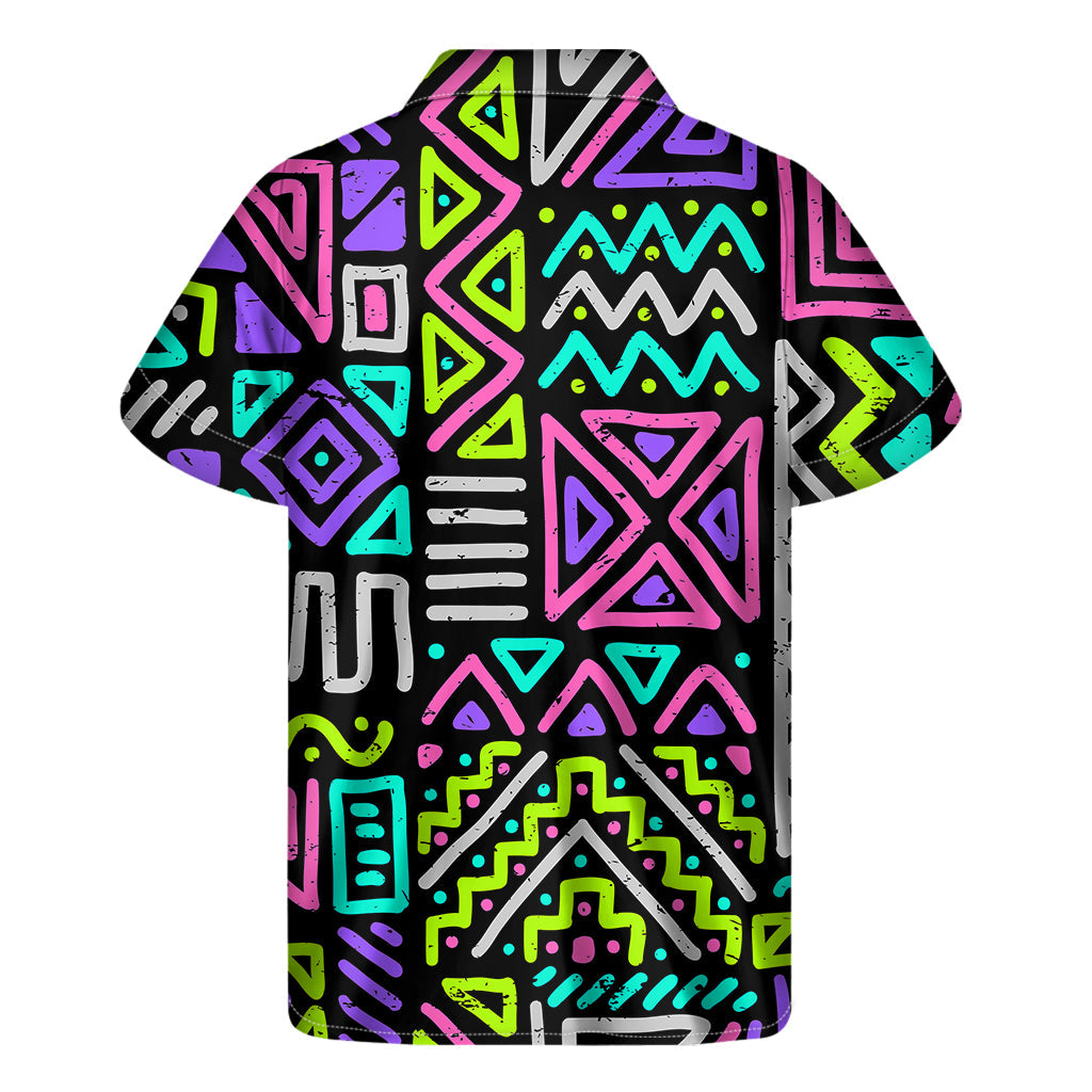 Neon Native: Hawaiian Style Short Sleeve Shirt - 2