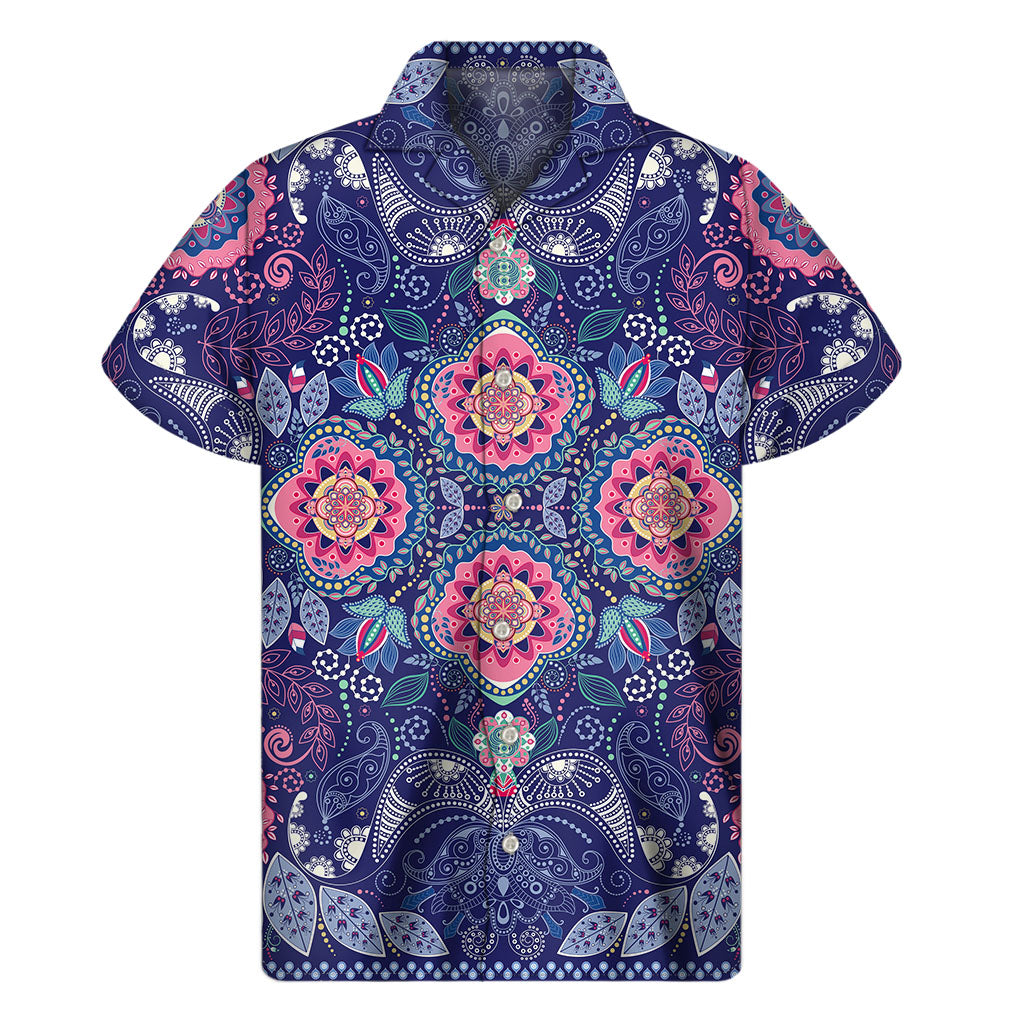 Paisley Paradise: Hawaiian Short Sleeve Shirt - 1