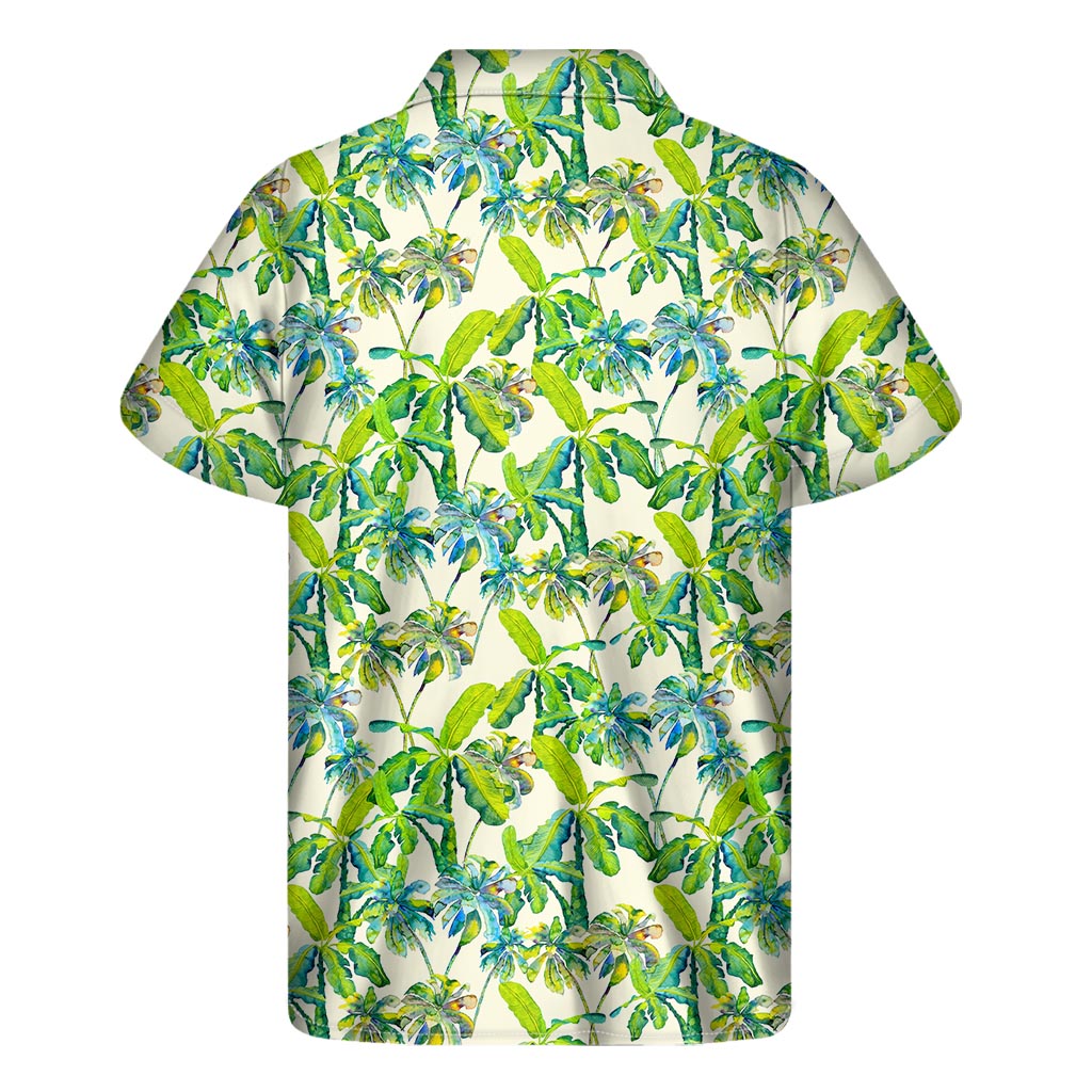 Palm Tree Paradise: Hawaiian Short Sleeve Shirt - 2