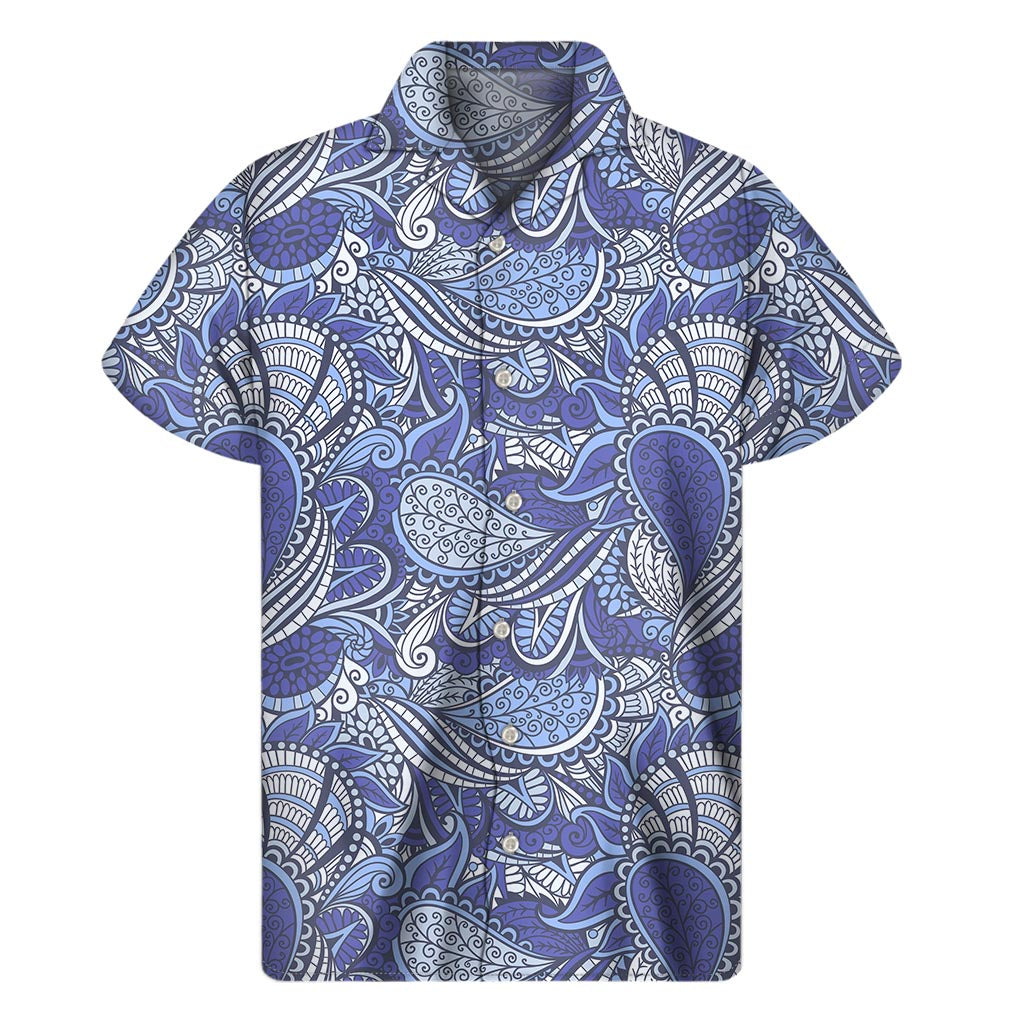 Pigeon Floral Hawaiian Paradise Men&#39;s Short Sleeve Shirt - 1