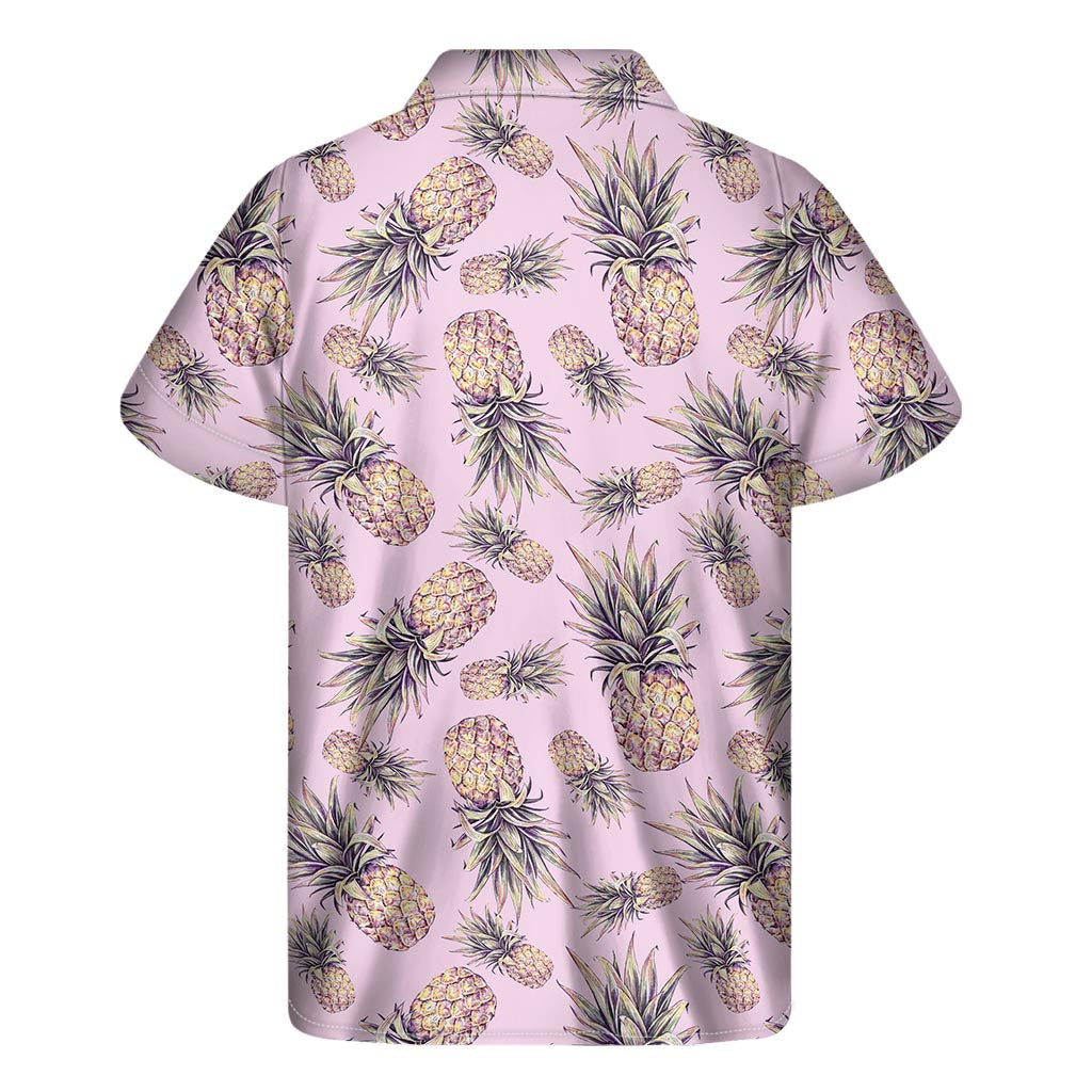 Vintage Pink Pineapple Hawaiian Shirt: Embrace Island Vibes in Style - 2